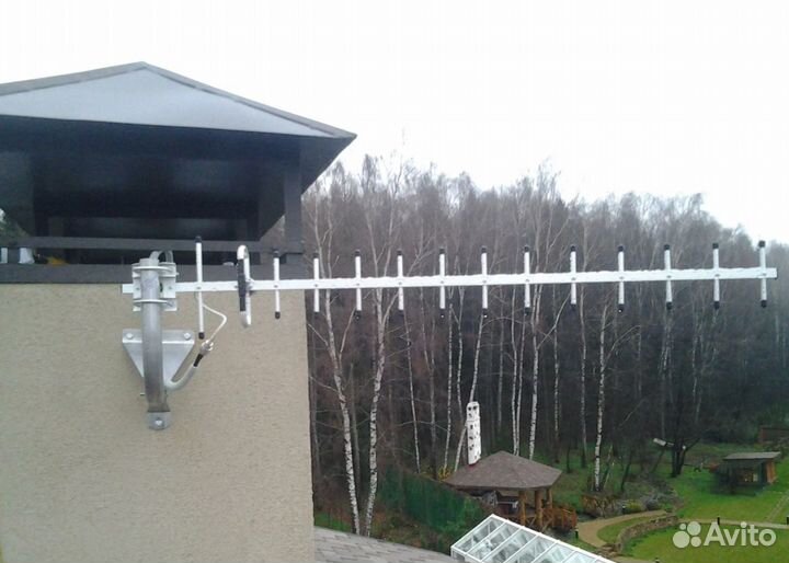 Установлю Усилитель Связи и Интернета + Антенну