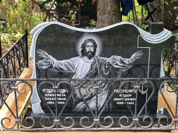 Памятники из гранита. Установка памятников