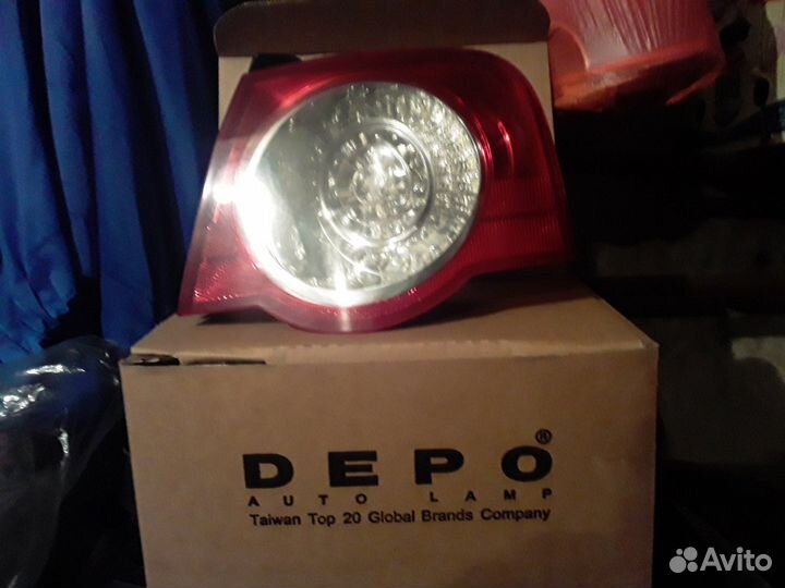 Задние фонари на volkswagen passat b6