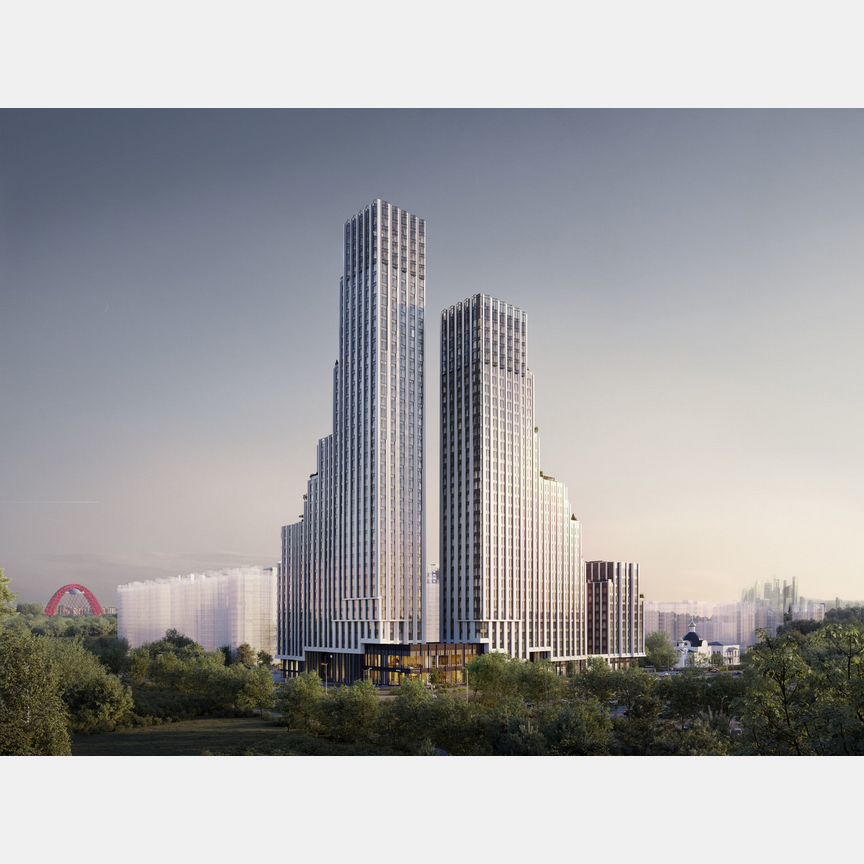 Квартира-студия, 32,7 м², 9/43 эт.