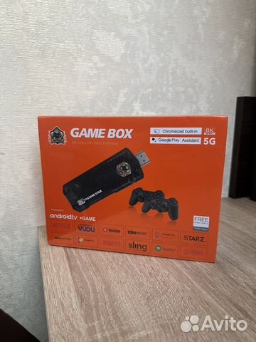 Игровая приставка Game BOX 8K+android TV