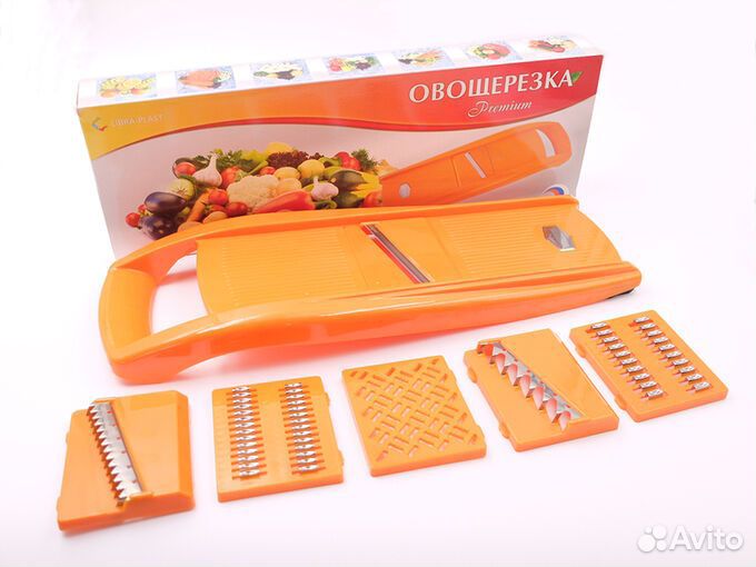 Терка-овощерезка Premium с контейнером