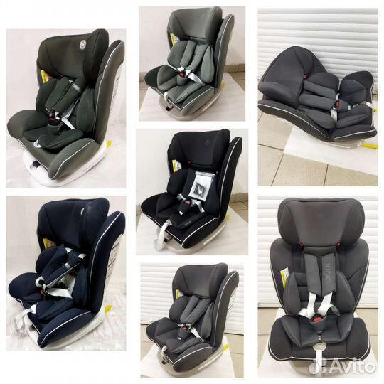 Новое поворотное Happy Baby Unix 0-36 isofix