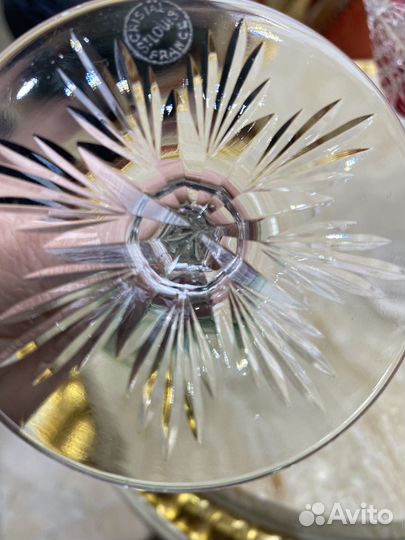 Хрустальные бокалы St Louis Франция