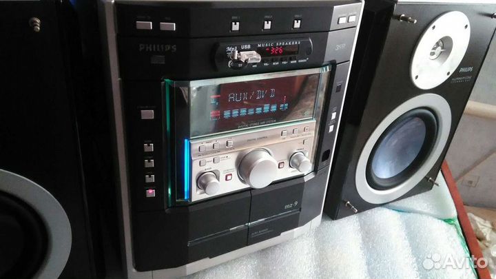 Муз.ц.philips. MZ-9 с USB,Bluetooth