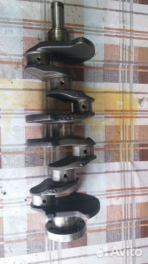 Коленвал рено сандеро 1.6 16кл для двигатнля к4м