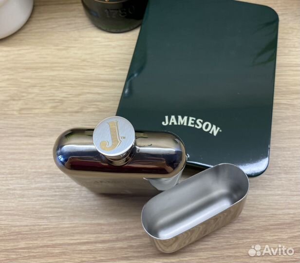 Фляжка Jameson из нержавеющей стали