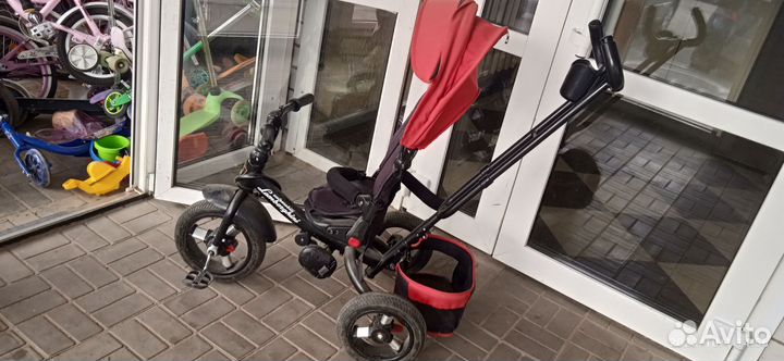 Детский трехколесный велосипед бу