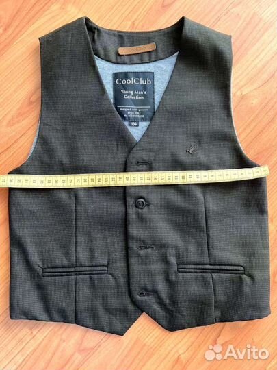 Жилетка для мальчика, рост 134