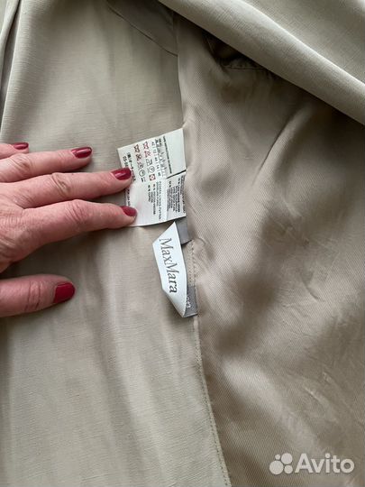 Плащ женский, макинтош оригинал Max Mara