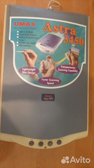 Сканер Umax Astra 3450