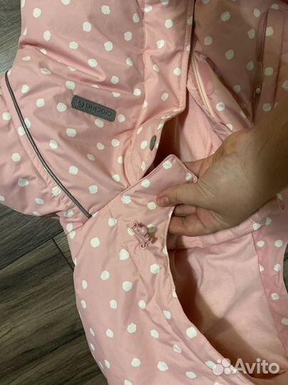 Зимний комбинезон crockid 80-86 размера пуховый