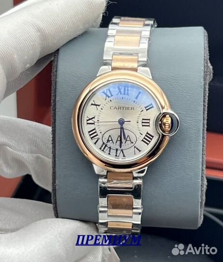 Шикарные часы женские Cartier гарантия