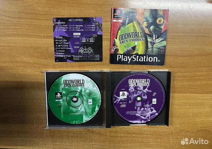 PS1 Oddworld Abe's Exodus
