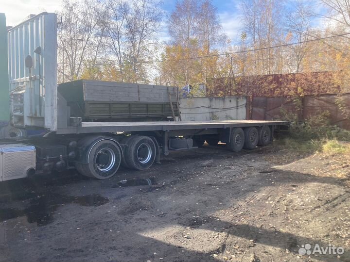 Полуприцеп бортовой Krone SDP27, 2004