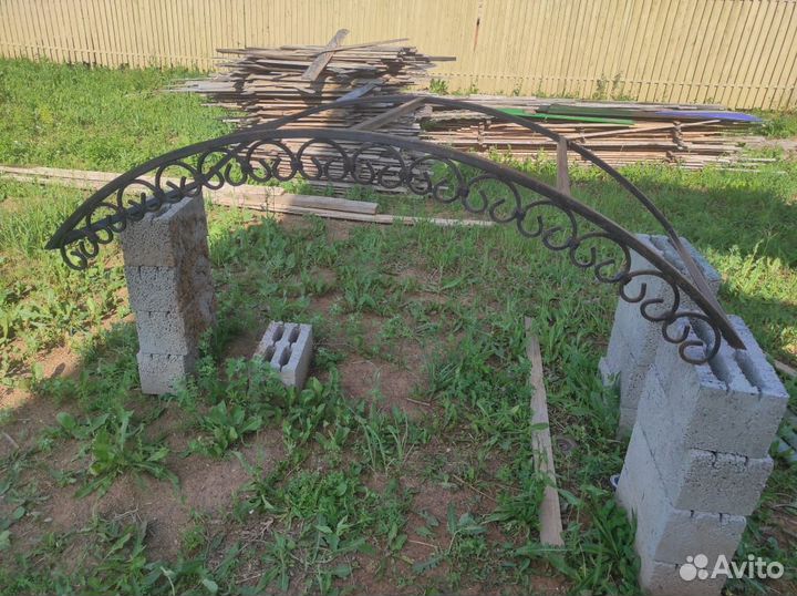 Козырек над крыльцом балкончик бу