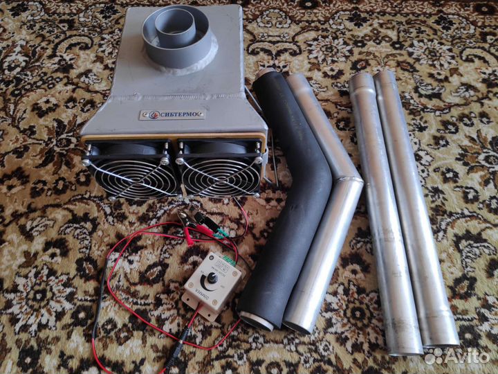 Теплообменник для зимней палатки