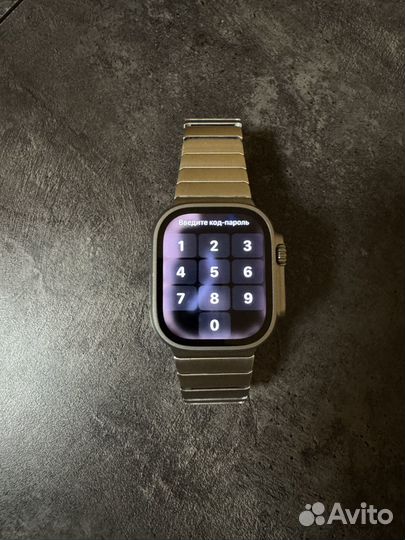 Apple watch ultra 49mm titanium