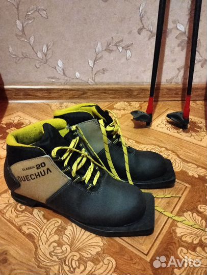 Беговые лыжи с ботинками