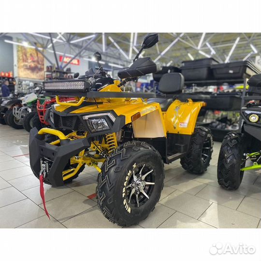 Квадроцикл Motoland Wild Track X 200 PRO + лебедка