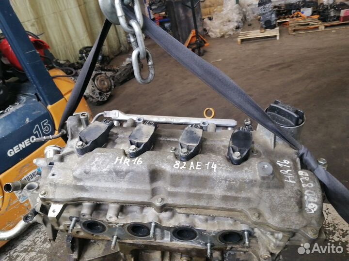 Двигатель Nissan Qashqai 1.6 HR16