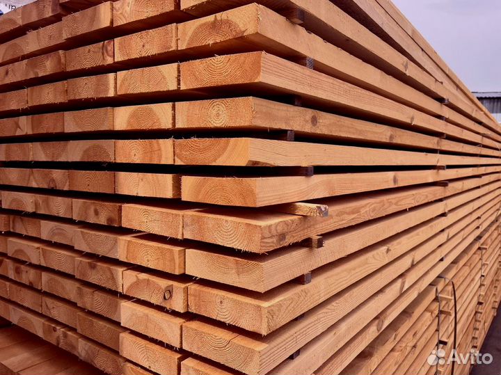 Доска обрезная 25х150х6000мм от производителя