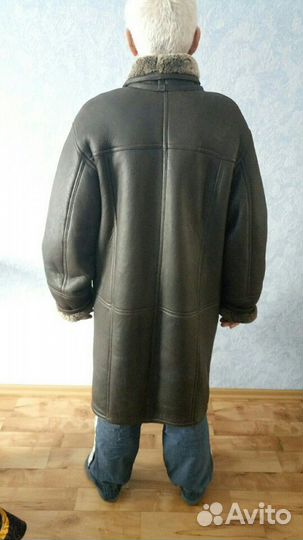 Дубленка мужская,в отличном состоянии, торг