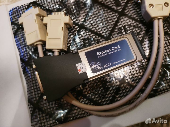 Express card Pcmcia to 2COM