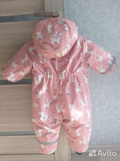 Зимний комбинезон для девочки 80