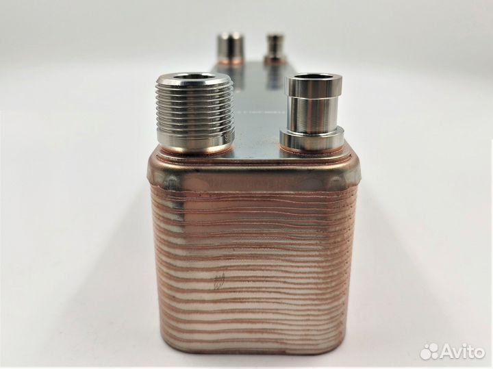 Теплообменник фреон-вода-антифриз тт20R-30, 45 бар