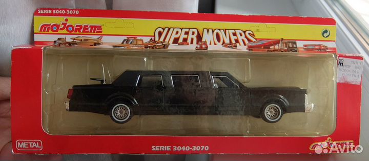 Винтаж Majorette Lincoln Limousine ref. 3045