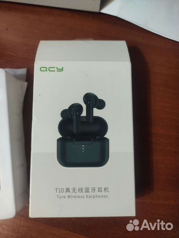 Беспроводные наушники qcy t10