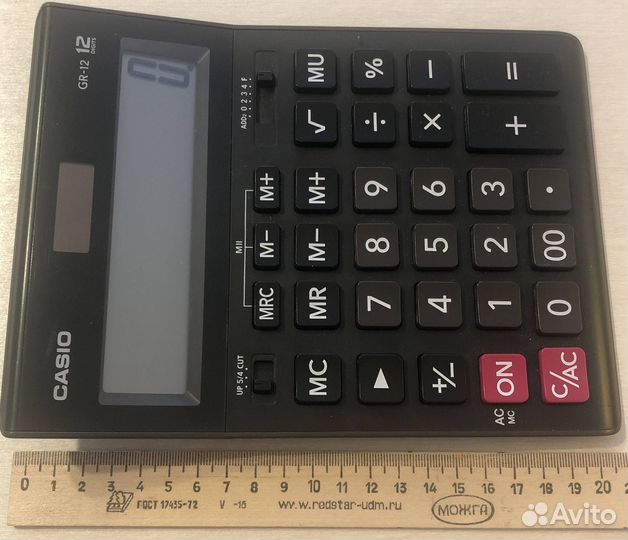 Большой Калькулятор Casio GR-12