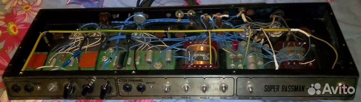 Fender Bassman Amp гитарный ламповый на запчасти