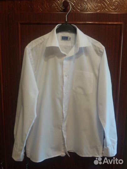 Рубашка школьная белая