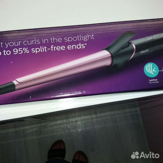 Плойка-щипцы для волос Philips абсолютно новая