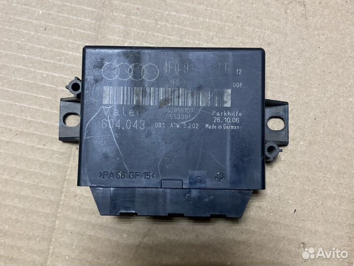 Блок управления парктроником Ауди А6 С6 4Ф
