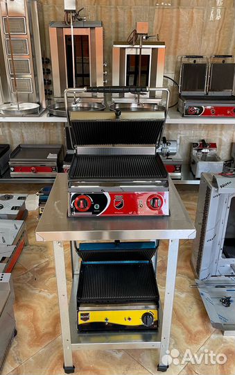 Гриль прижимной для шаурмы