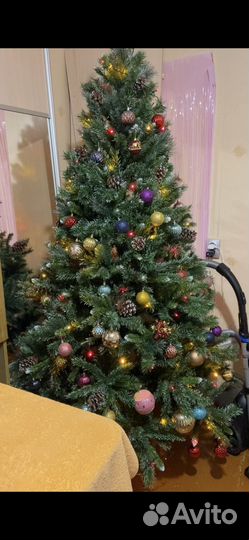 Елка с шишками искусственная 180