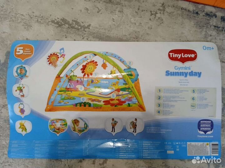 Развивающий коврик tiny love