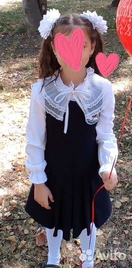 Блузка белая для девочек 122