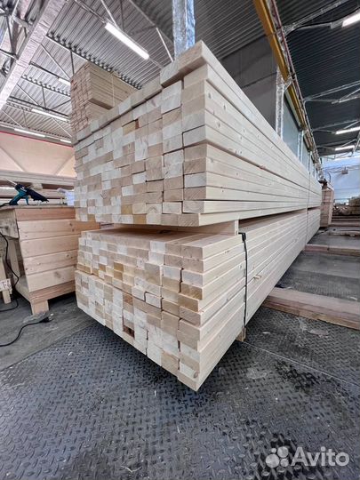 Доска сухая строганная 45х145, сорт AB, класс С24