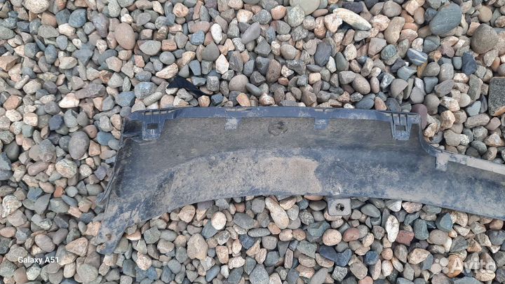 Накладка на задний бампер Мазда 3 BK sport