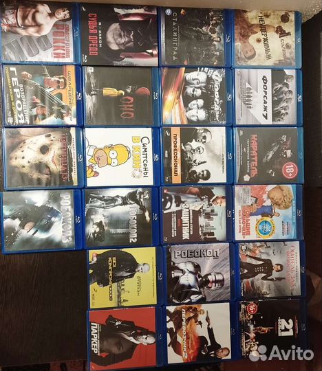 Blu ray фильмы диски