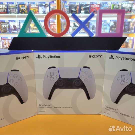 Геймпад Playstation 5 Dualsense белый