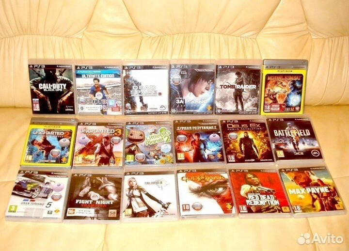 Лицензионные игры PS3 Часть 2