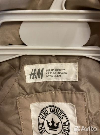 Куртка девочка H&M 146