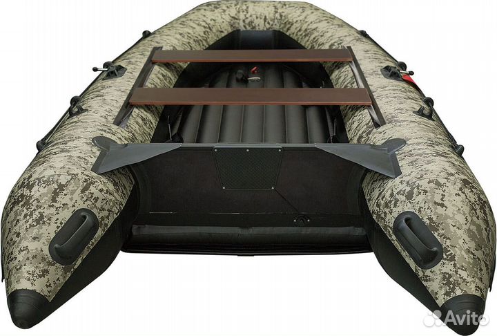 Лодка Smarine AIR Standard 380 (зелен.пикс./черн.)