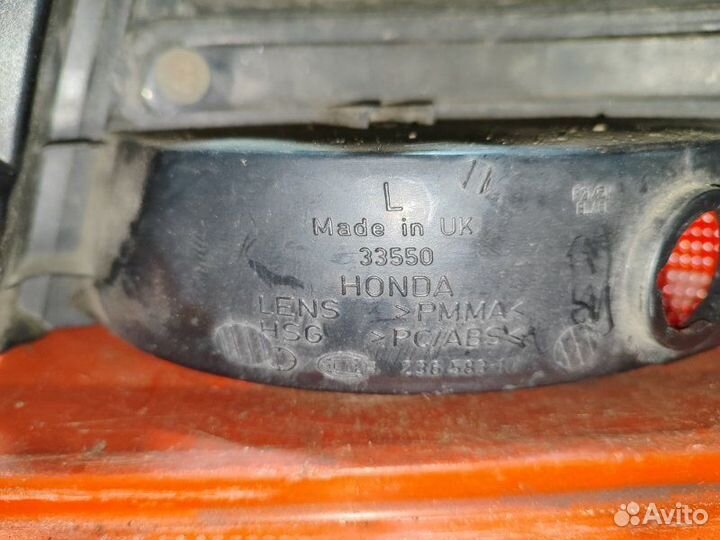 Фонарь задний левый Honda Civic