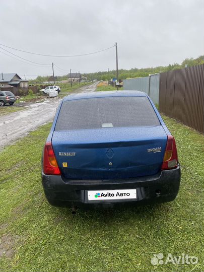 Renault Logan 1.4 МТ, 2006, 250 000 км